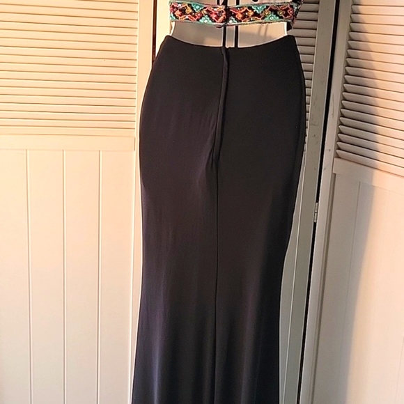 ELLIE WILDE MON CHERI EGYPTIAN-LIKE DESIGN TOP 2PC DressSZ2 - Picture 4 of 14